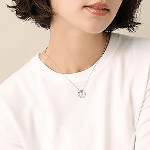 Amazon | [ヴァンドームブティック] サークル 2WAY ネックレス